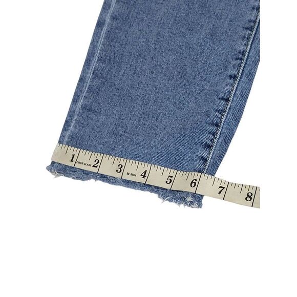True Religion Jeans Womens Size 26 Starr High Rise Straight Crop Medium Wash Den - Picture 4 of 11